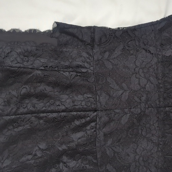 Guess Army Blanca Lace Choker Mini Dress, Color Black Size XS - Picture 10 of 15